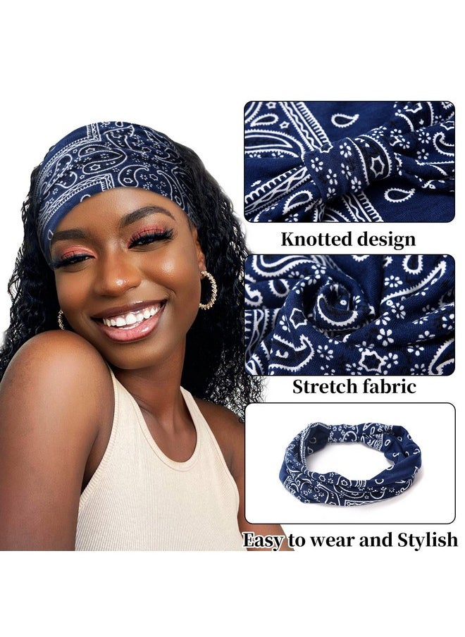 Wide Bandana Headbands For Women Large Turban Headbands Stretch Knotted Head Wraps Floral Elastic Yoga Hair Bands Thick Headbands For Black Women And Girls - pzsku/Z3F82317EC0628501A5D0Z/45/_/1721025065/62bfc0a3-e7bb-4b57-827a-2d06c2f81f4a