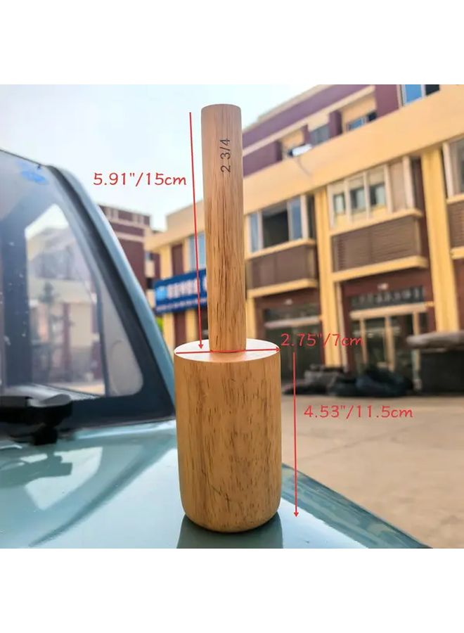 1 Cup Pottery Mold 2 3 4 Inch Compatible With Clay Polymer And Resin For DIY Ceramic Pottery Vase Making For Manual Slab Rollers Handbuilding Tool For Beginners Professional Potters Wood Ceramic Artists - Image 2