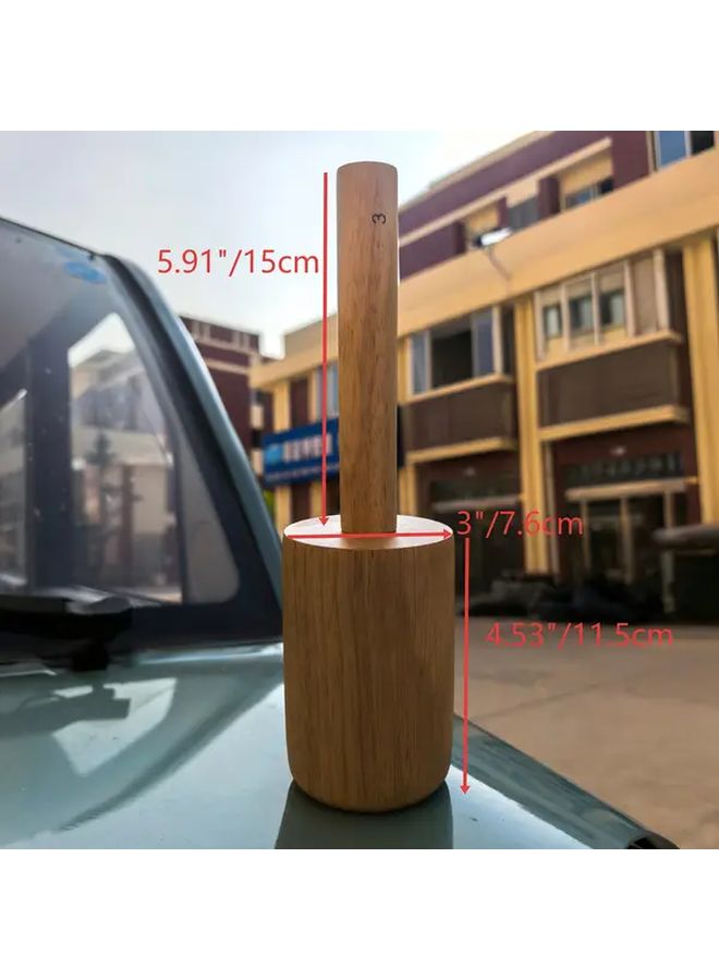 1 Cup Pottery Mold 2 3 4 Inch Compatible With Clay Polymer And Resin For DIY Ceramic Pottery Vase Making For Manual Slab Rollers Handbuilding Tool For Beginners Professional Potters Wood Ceramic Artists - Image 4
