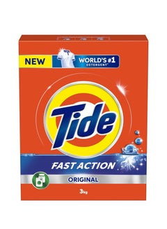 Tide Tide Fast Action Laundry Detergent Powder 3kg  - Image 1