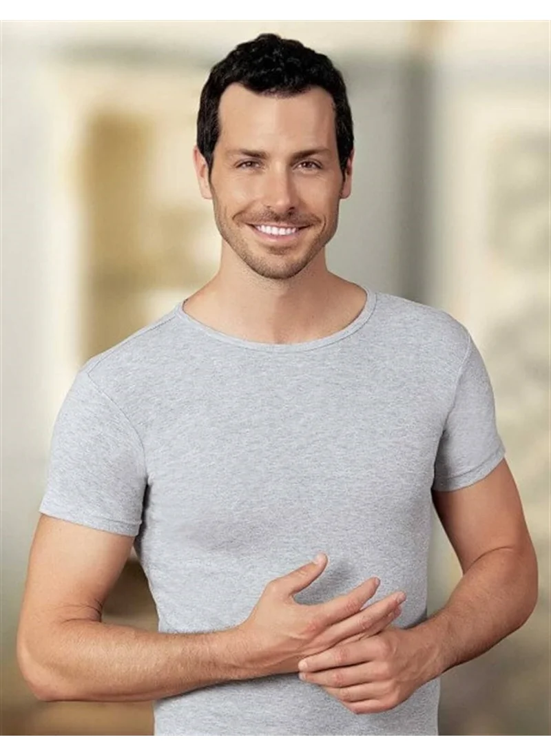 Gümüş Silver 4050 Crew Neck Short Sleeve Men's Undershirt