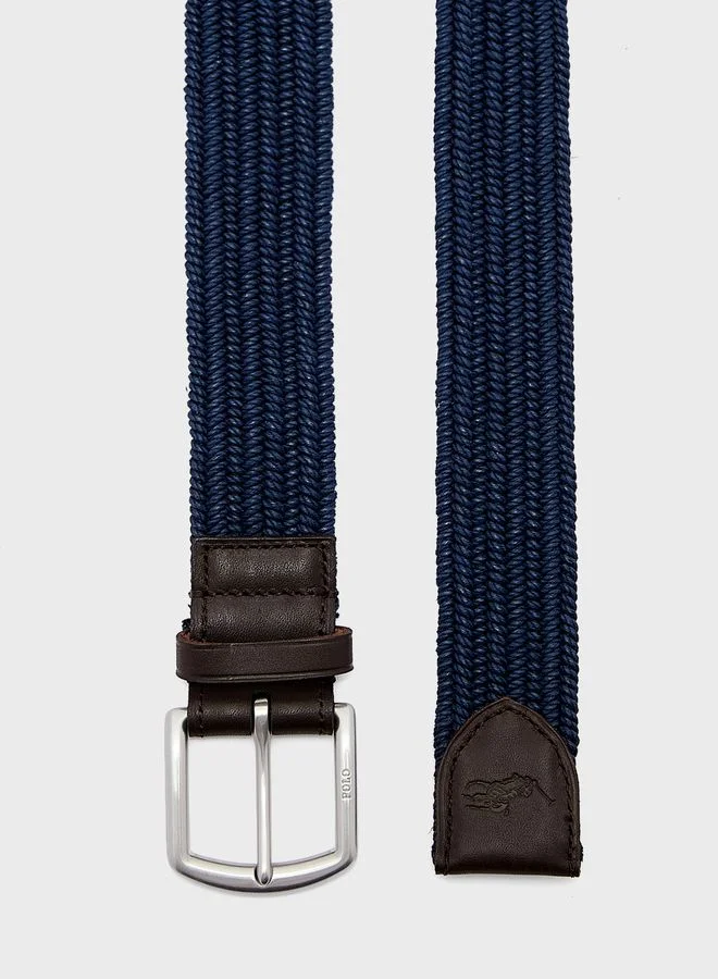 POLO RALPH LAUREN Stretch Waxed Cotton Belt