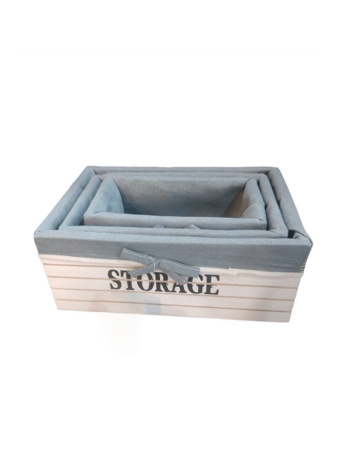 Generic A set of multi-use storage serving baskets  - Image 1