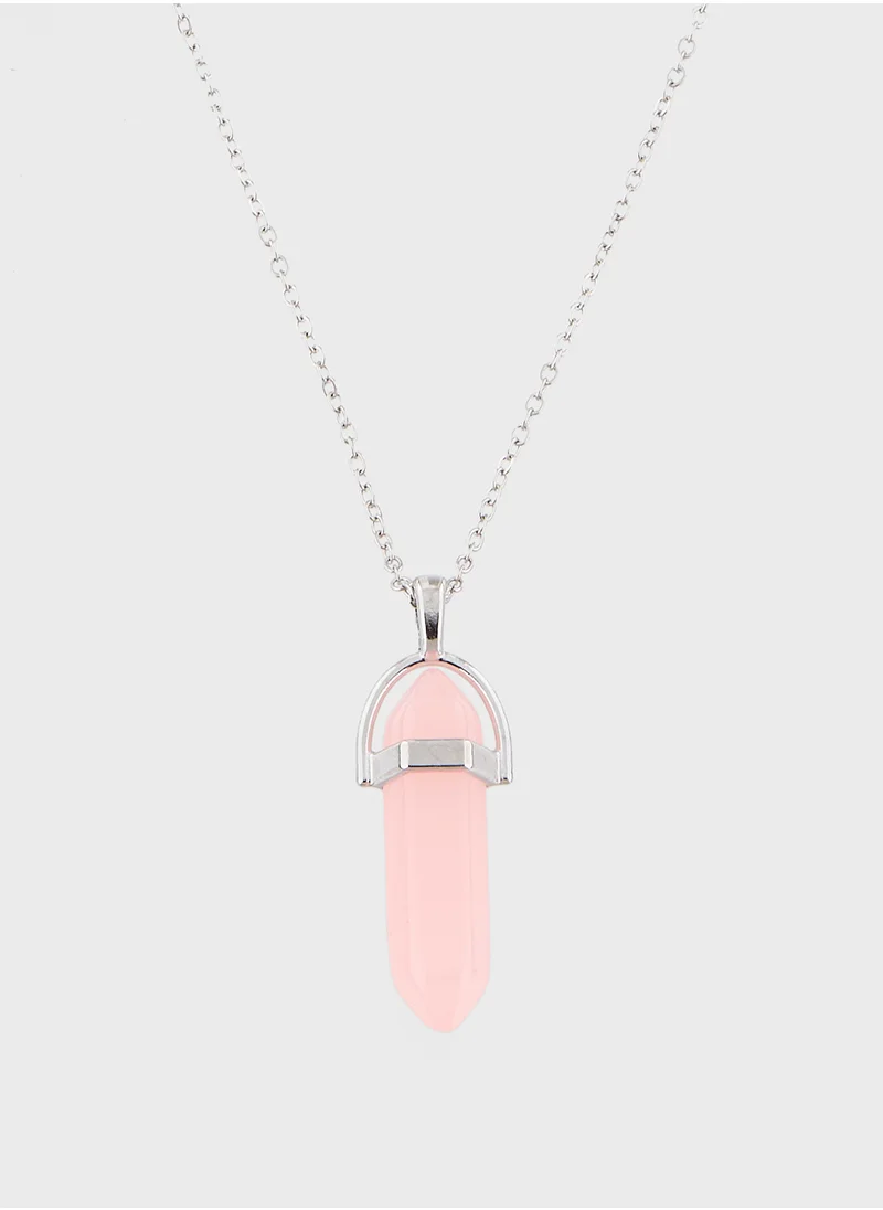 Claires Kids Crystals Pendant Necklace