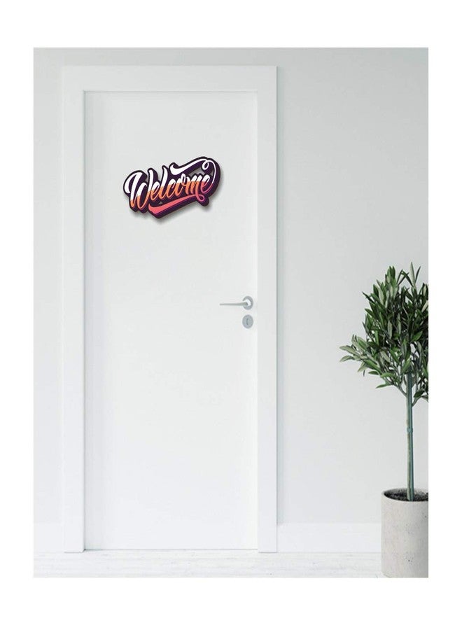 PAPER PLANE DESIGN Welcome Door Hanging Home Decor Items - Image 2