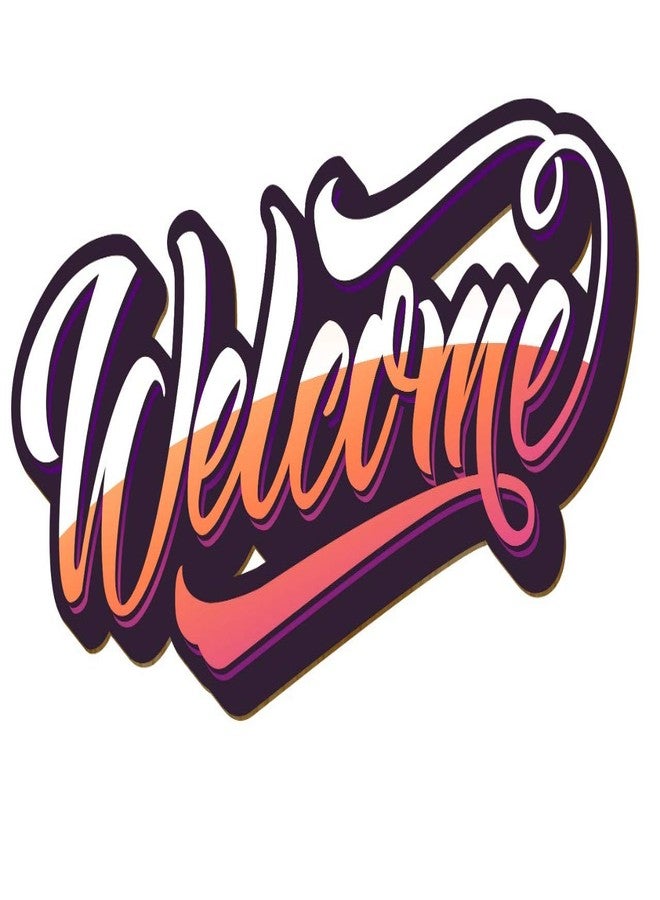 PAPER PLANE DESIGN Welcome Door Hanging Home Decor Items - Image 1