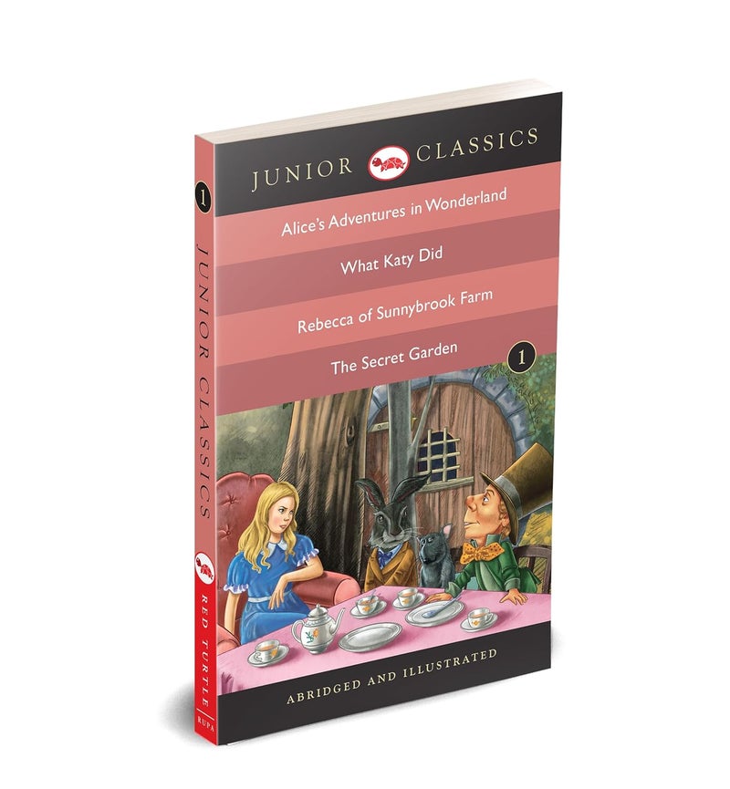 Junior Classic - Book 1 (Alice Adventure in Wonderland, What Katy Did, Rebecca of Sunnybrook Farm, The Secret Garden) - B: Book 01 (Junior Classic: ... of Sunnybrook Farm, the Secret Garden)) - Image 3