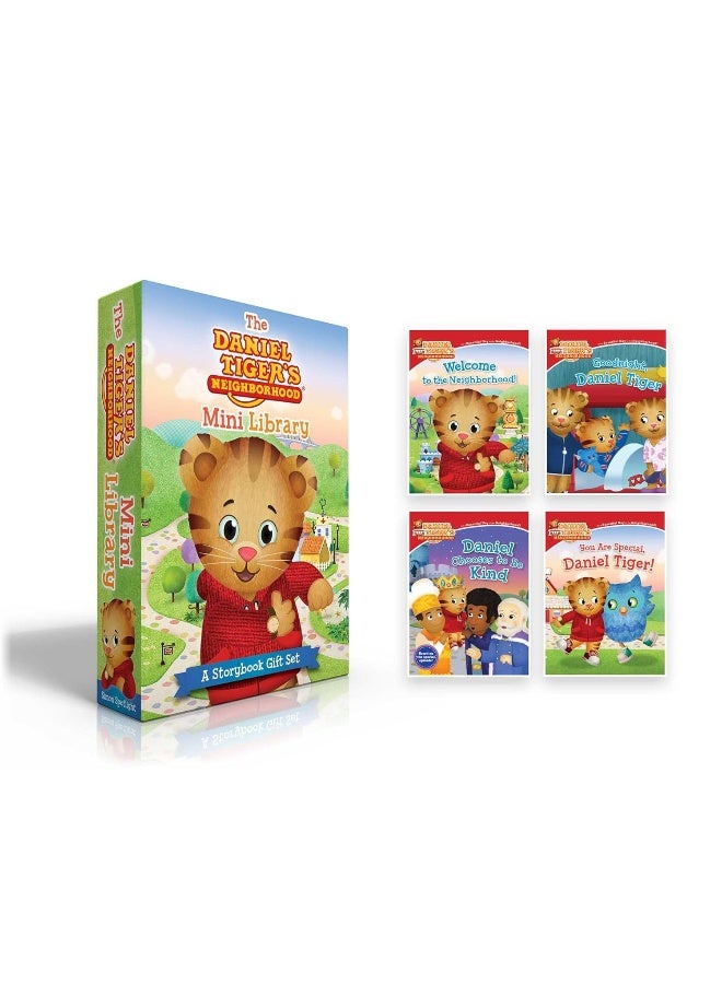 The Daniel Tiger's Neighborhood Mini Library (Boxed Set): Welcome to the Neighborhood!; Goodnight, Daniel Tiger; Daniel Chooses to Be Kind; You Are Special, Daniel Tiger!  - Image 2