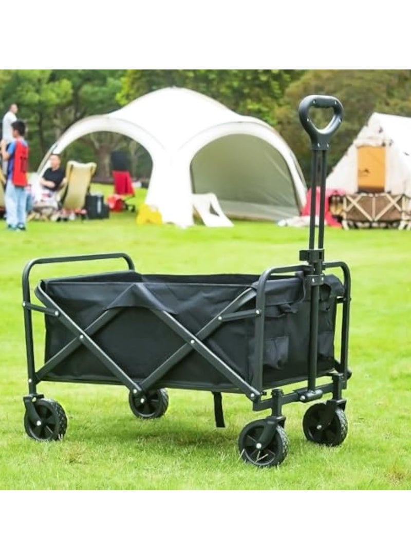 سمارت كيتشين عربة رحلات خارجية قابلة للطي مع قماش قابل للإزالة – مثالية للتخييم، النزهات، مهرجانات الحديقة، ونقل الأغراض بسهولة - Image 5