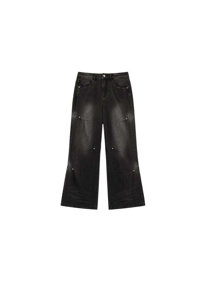 Waxbird Peacebird 2025 Spring Simple Pleated Fashion Jeans Women - Image 4