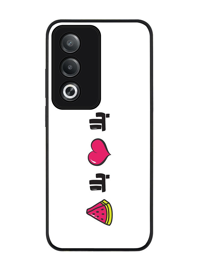 Stylizedd For Oppo A3 Pro / A80 Case,Slim fit Camera Protection, Shockproof Thin Phone cover - Bala hoob bala bateekh - Image 1