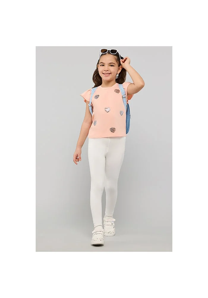 R&b Solid Leggings with Elastic Waist