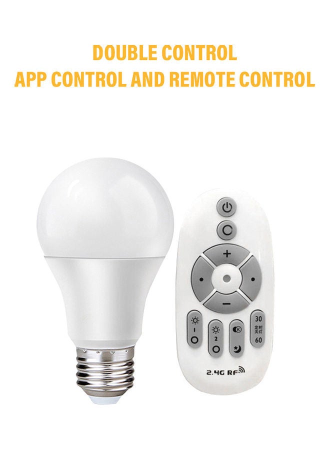 NIBEMINENT Smart Light Bulb with APP Remote Control White 13.8 x 7.2 7.2cm  - Image 4