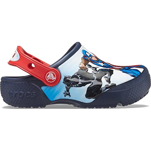 Crocs Kids' Superhero Clog, Avengers Patch, 4 Toddler - Image 2