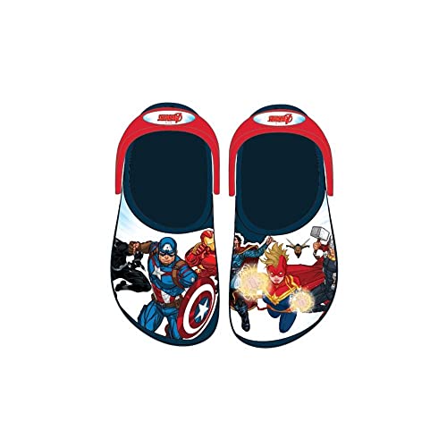 Crocs Kids' Superhero Clog, Avengers Patch, 4 Toddler - Image 4