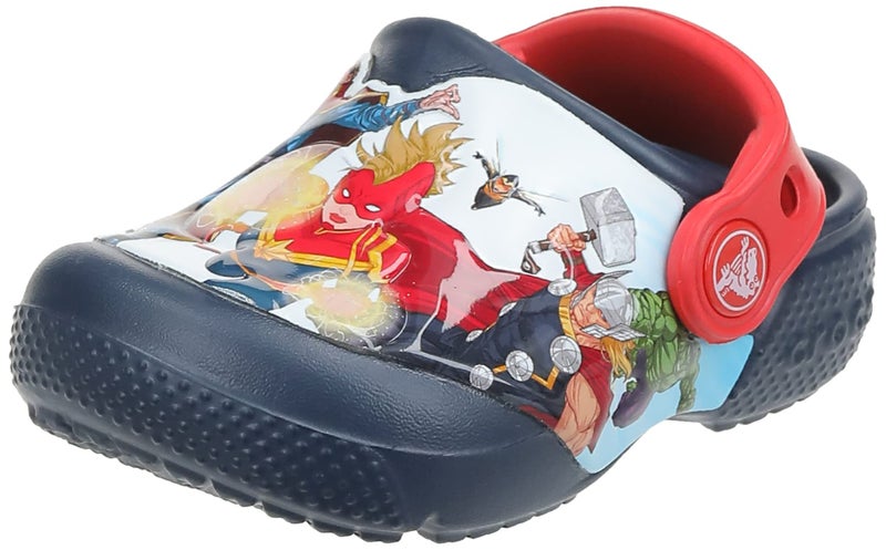 Crocs Kids' Superhero Clog, Avengers Patch, 4 Toddler - Image 1