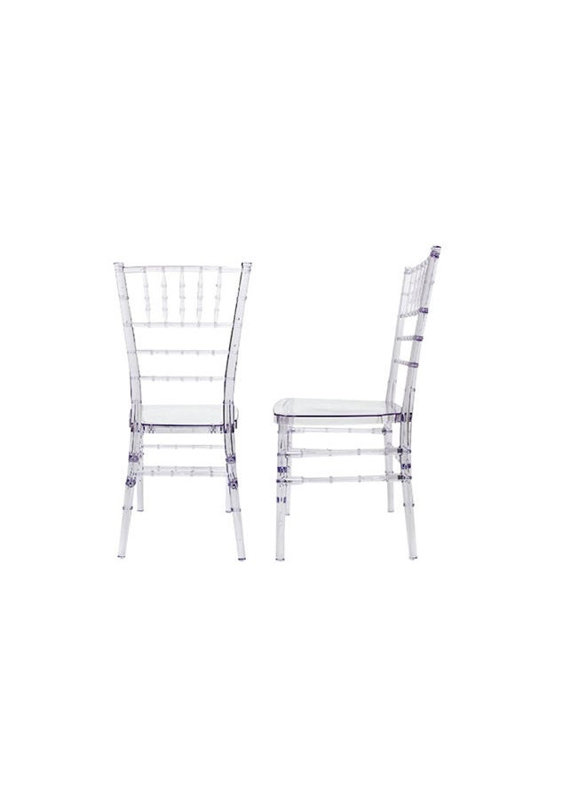 JILPHAR FURNITURE كرسي مناسبات قابل للتكديس من الأكريليك الحديث من Jilphar Furniture JP1384  - Image 1