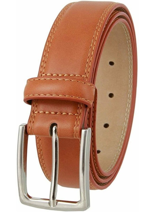 Belts.com Belts for Men Oil-Tanned Genuine Leather Italian Dress Belt Classic Belt 1-1/8"(30mm) Wide, 3 Hj10 Tan, 40 - Image 4
