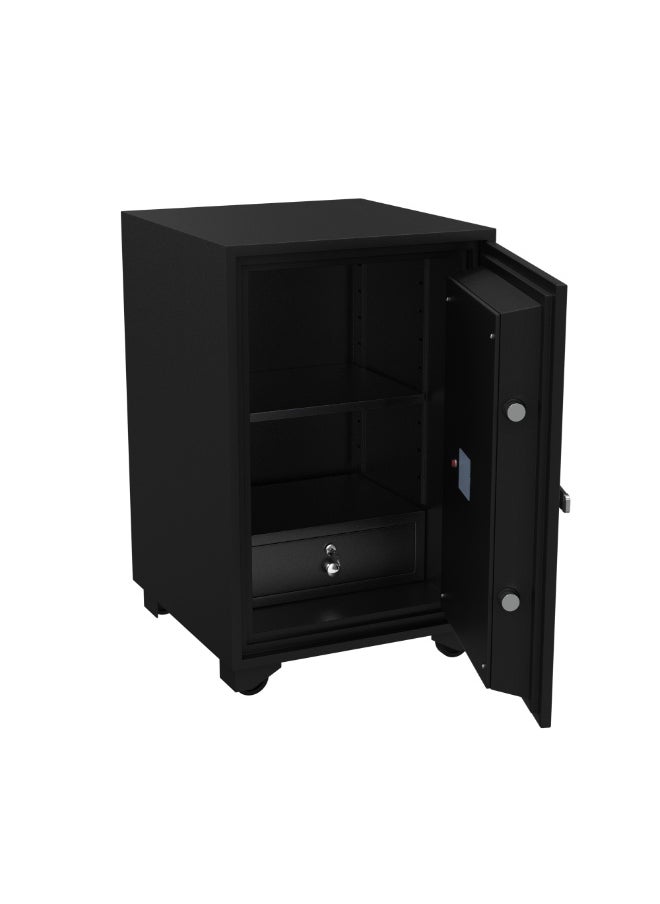 RIGID Fire Resistant Steel Safe with Digital & Key Lock, 150Kg  - Image 5