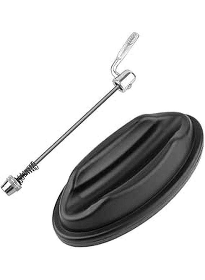 Bike Front Wheel Riser Block Holder Trainer Stand Support Pad with Quick Release - Image 1