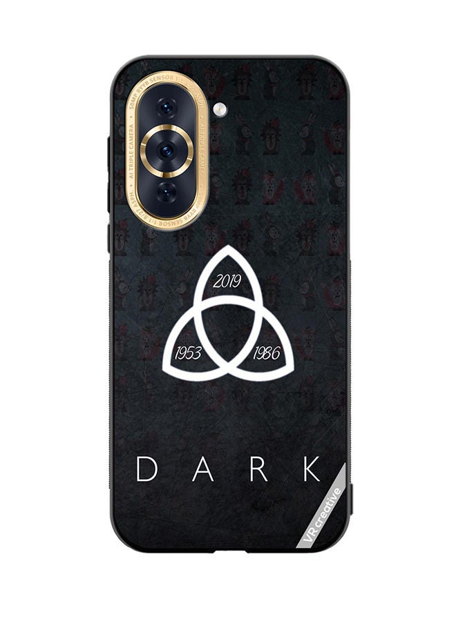 VR CREATIVE Protective Case Cover For Huawei Nova 10 Dark Design Multicolour - Image 1