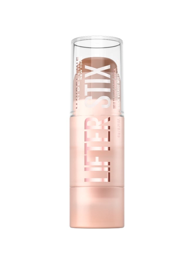 Maybelline New York Lifter Stix Multi-Use Face Stick – Creamy Swipe & Easy Blend – Naturally Sculpted Look – Shade 70 NU INT - Image 1