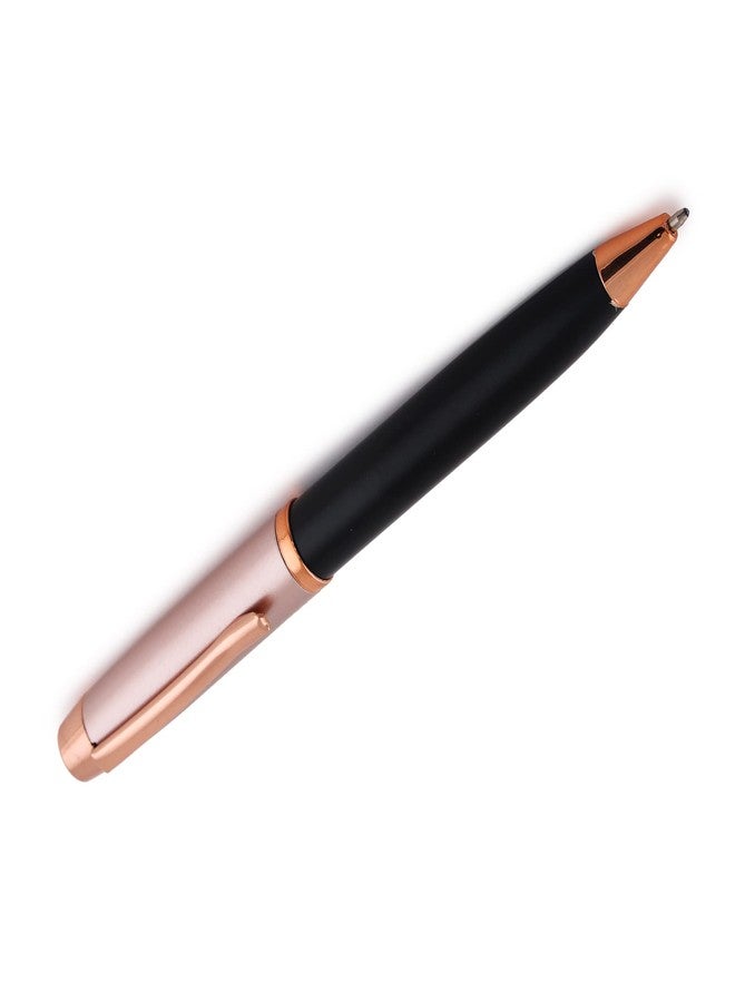 Crewtone 7011 Esthetic Cooper Finish Cap Matt Black Body with Cooper Trim, Crafted Clip Luxury Metal Ball Point Pen, Fine Nib Gift Set for Men & Women, Executives, Office, with Gift Box. - Image 5