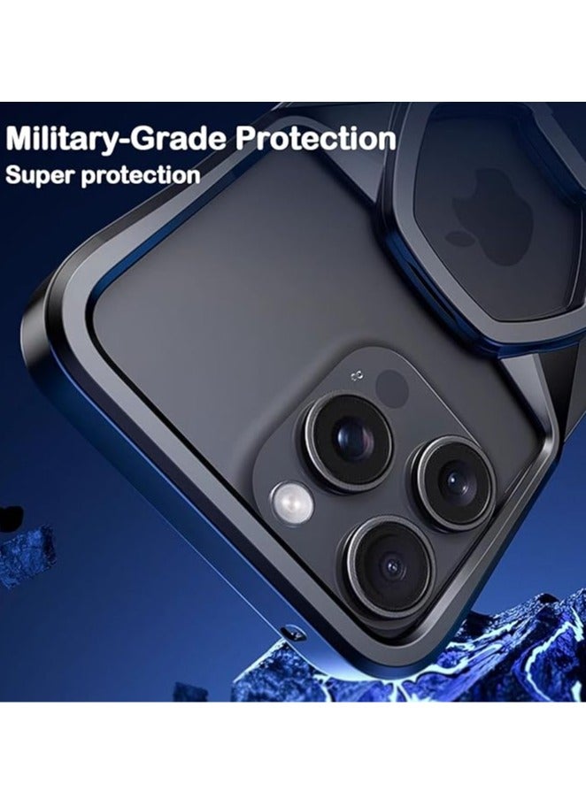 general iPhone 15ProMax/15Pro/15 Case Metal Bumper Frame with Integrated Bracket is MagSafe compatible - Image 5