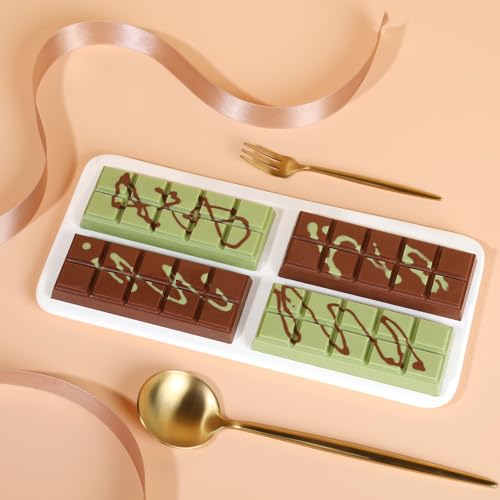 Fimary Chocolate Bar Mold, Non-Stick Dubai Chocolate Molds, Food Grade Silicone Deep Chocolate Bar Mold for Pistachio, Candy- Set of 3 - Image 4