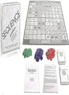 SEQUENCE Sequence Puzzle Board Game 2-12 Players Family/Party Best Gift for Children Backgammon Game 