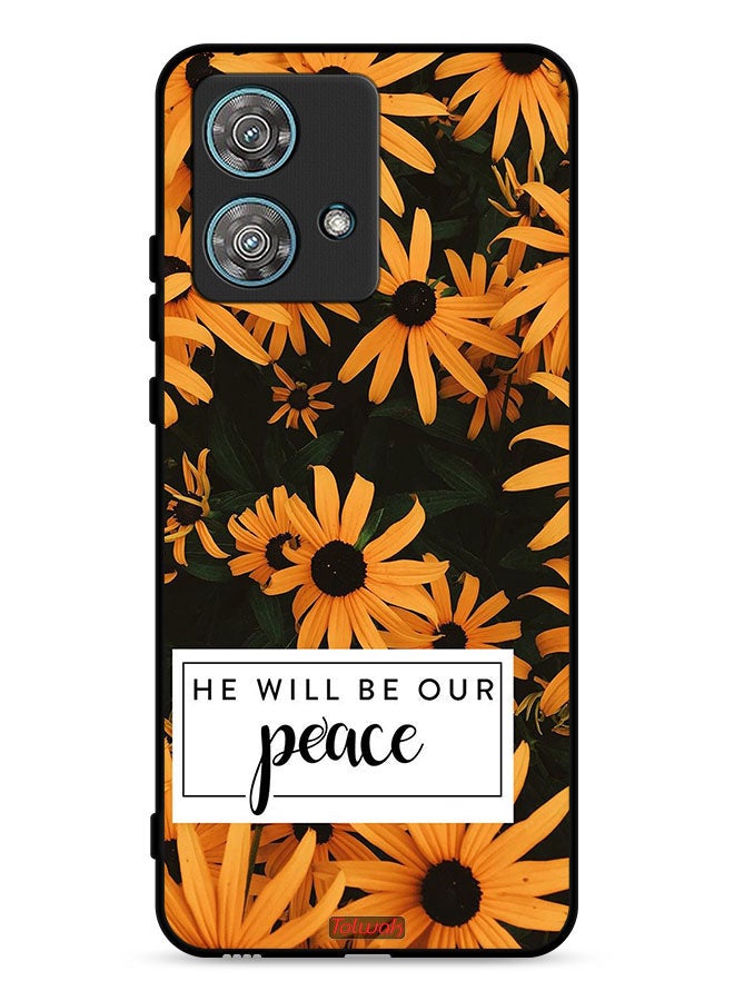 Tolwak Motorola Edge 40 Neo 5G Protective Case Cover He Will Be Our Peace - Image 1