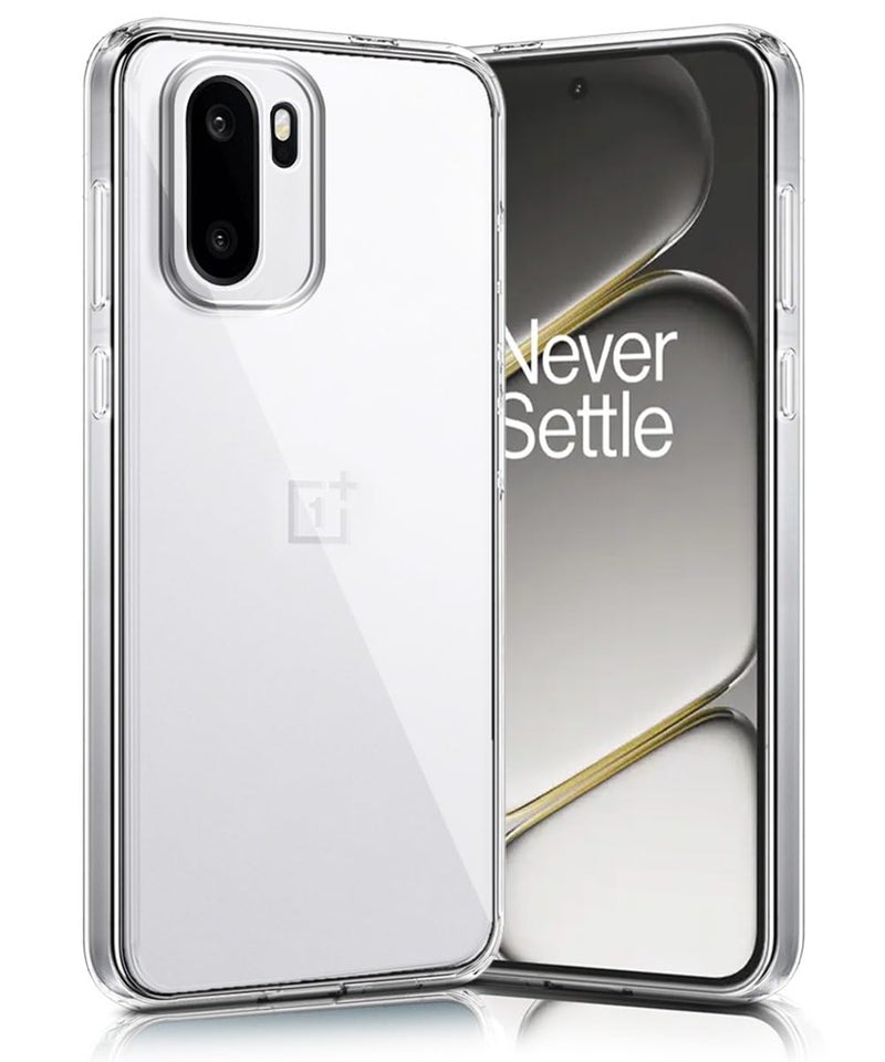WOW IMAGINE Transparent Back Cover Case for 1+ OnePlus 15R 5G 2025 | Raised Bumps for Full Device & Camera Protection Shockproof TPU Silicone Back Case Mobile Cover – Transparent - Image 2
