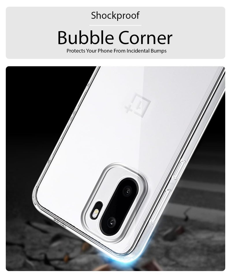 WOW IMAGINE Transparent Back Cover Case for 1+ OnePlus 15R 5G 2025 | Raised Bumps for Full Device & Camera Protection Shockproof TPU Silicone Back Case Mobile Cover – Transparent - Image 4