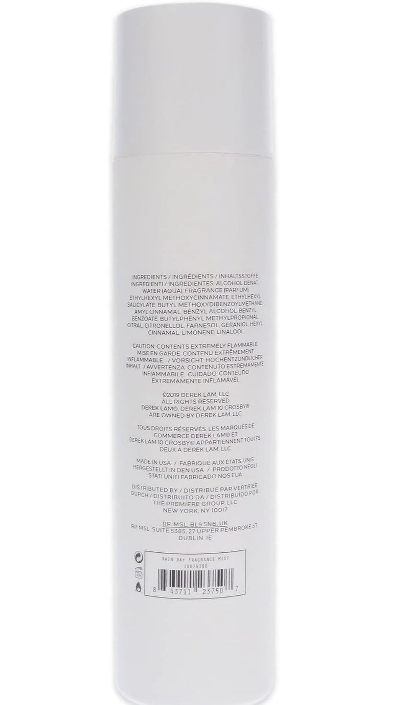 ديريك لام رذاذ عطر "رين داي" (Rain Day) من ديريك لام 10 كروسبي - بخاخ للجسم للنساء سعة 236 مل - رائحة زهرية عنبرية تدوم طويلاً - Image 2