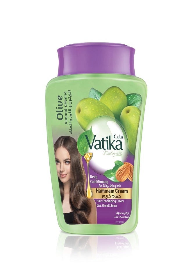 فاتيكا حمام كريم زيتون لوز حناء 250 جم