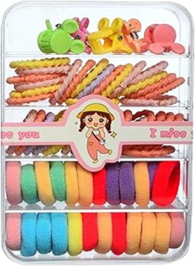 Multi Color Hair Elastic Box
