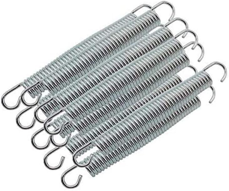 klarako 10Pcs Premium Solid Trampoline Springs 5.5/6.5/7/8.5inch Spring Fittings - Image 2
