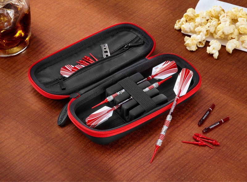 CASEMASTER حافظة كاسماستر من منتجات GLD 36-0600-02 ووردن، سحاب أحمر، 36-0600-02 - Image 3