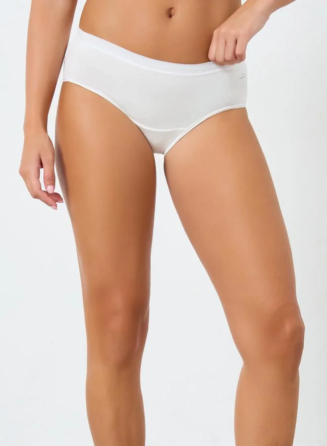 Styli Pack of 4 - Cotton Hipster Briefs with Logo on Side