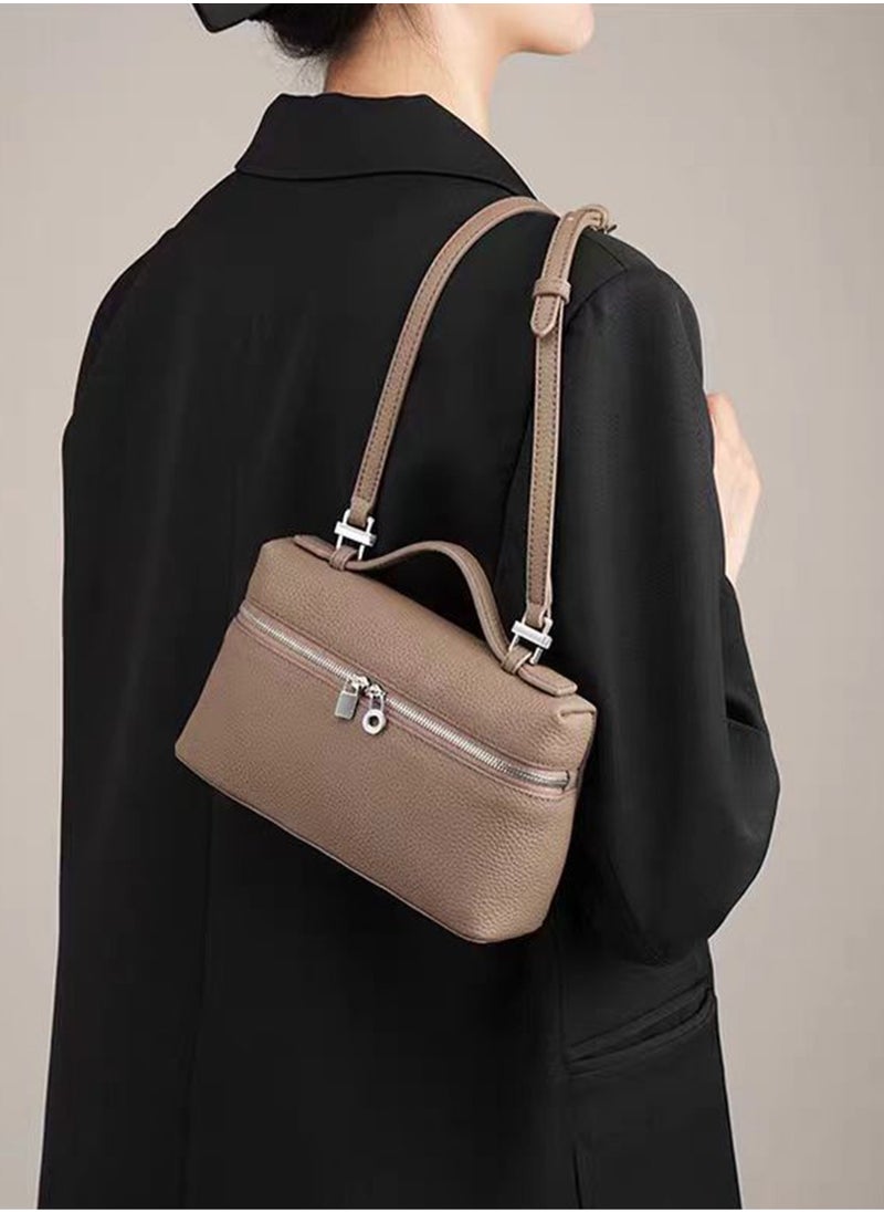 BLLE ROWN - Fashionable Simple Women's Handbag Lightweight Crossbody Bag With Adjustable Strap,Leather Commuter Shoulder Bags East West Bags For Ladies - Image 1