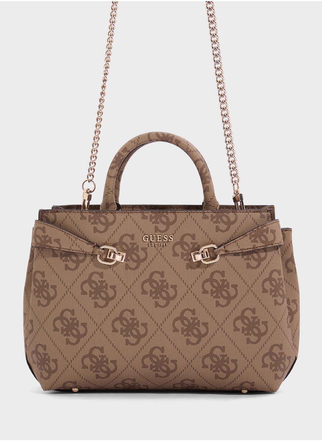GUESS Tyren Girlfriend Satchel for Women | Best Price Qatar