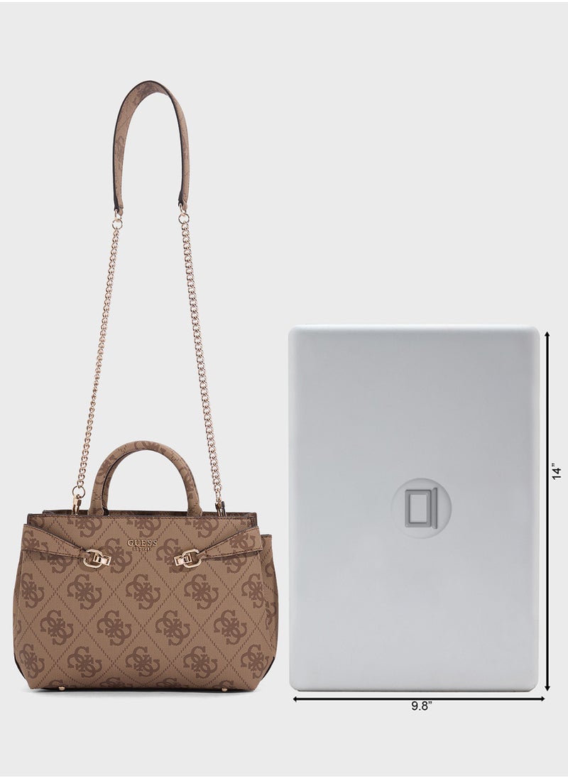 GUESS - Lorelei Girlfriend Satchel - Image 1