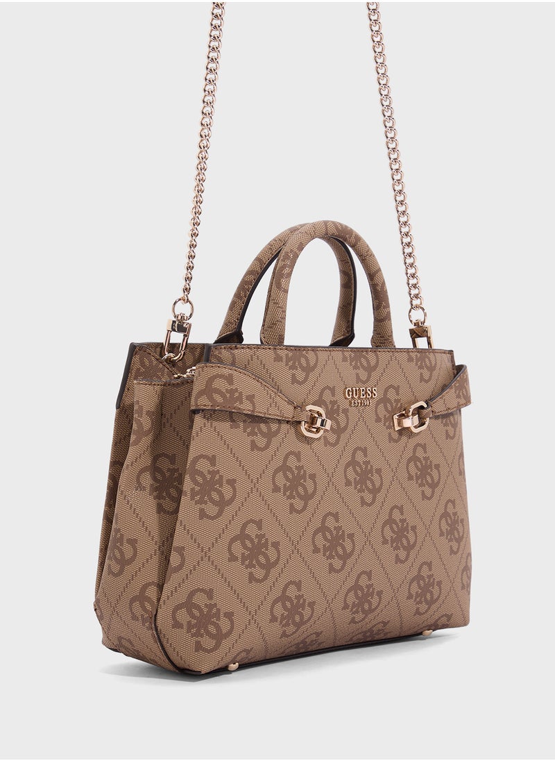 GUESS - Lorelei Girlfriend Satchel - Image 1