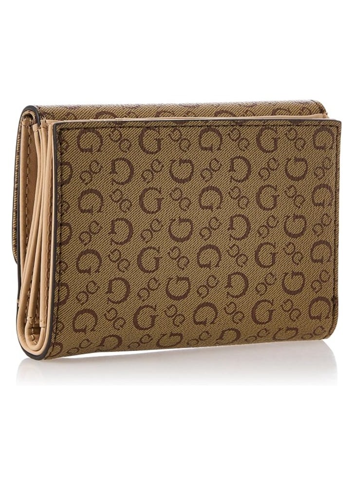 GUESS Women's Bellatrix Slg Fold over Zip Clutch  - Image 2