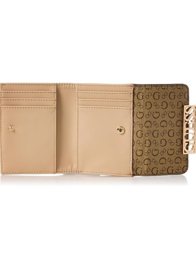 GUESS Women's Bellatrix Slg Fold over Zip Clutch  - Image 4