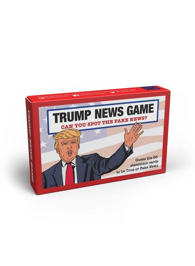 Bubblegum Stuff Trump News Game - Guess The Fake News Trump Quote Comedy Card Game - Suitable for Family, Kids, Teenagers & Adults - Image 1