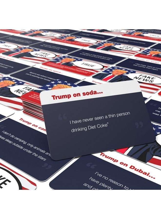 Bubblegum Stuff Trump News Game - Guess The Fake News Trump Quote Comedy Card Game - Suitable for Family, Kids, Teenagers & Adults - Image 5
