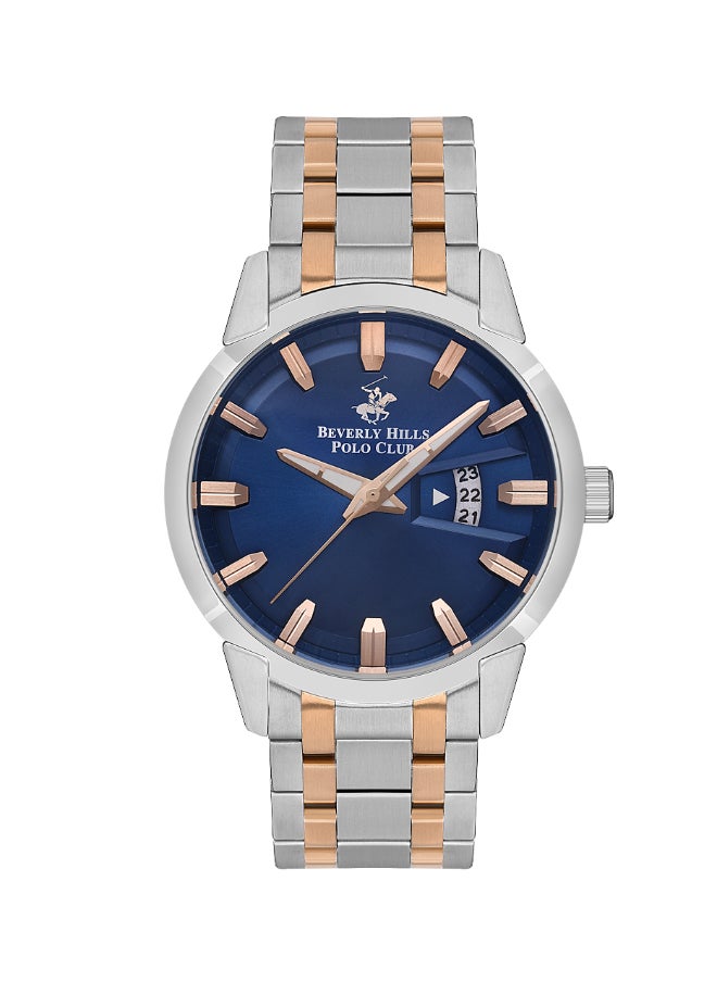BEVERLY HILLS POLO CLUB - Beverly Hills Polo Club Men 's Dark Blue Dial Analog watch - BP3536X.590 - Image 1