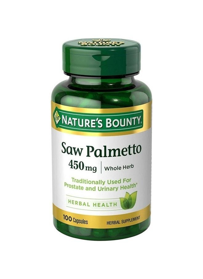 Saw Palmetto 450 mg 100 Capsules - pzsku/Z3F84E5D2E62B630B390EZ/45/_/1687911832/919656de-5202-4baa-9163-7bbe6a06c3b2