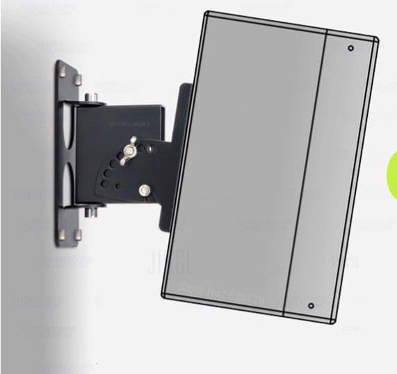 Audiovan Heavy Duty GU40 Universal Surround Speaker Wall Mount Bracket Rotating Speaker Hanger Loading 40kgs - Image 1